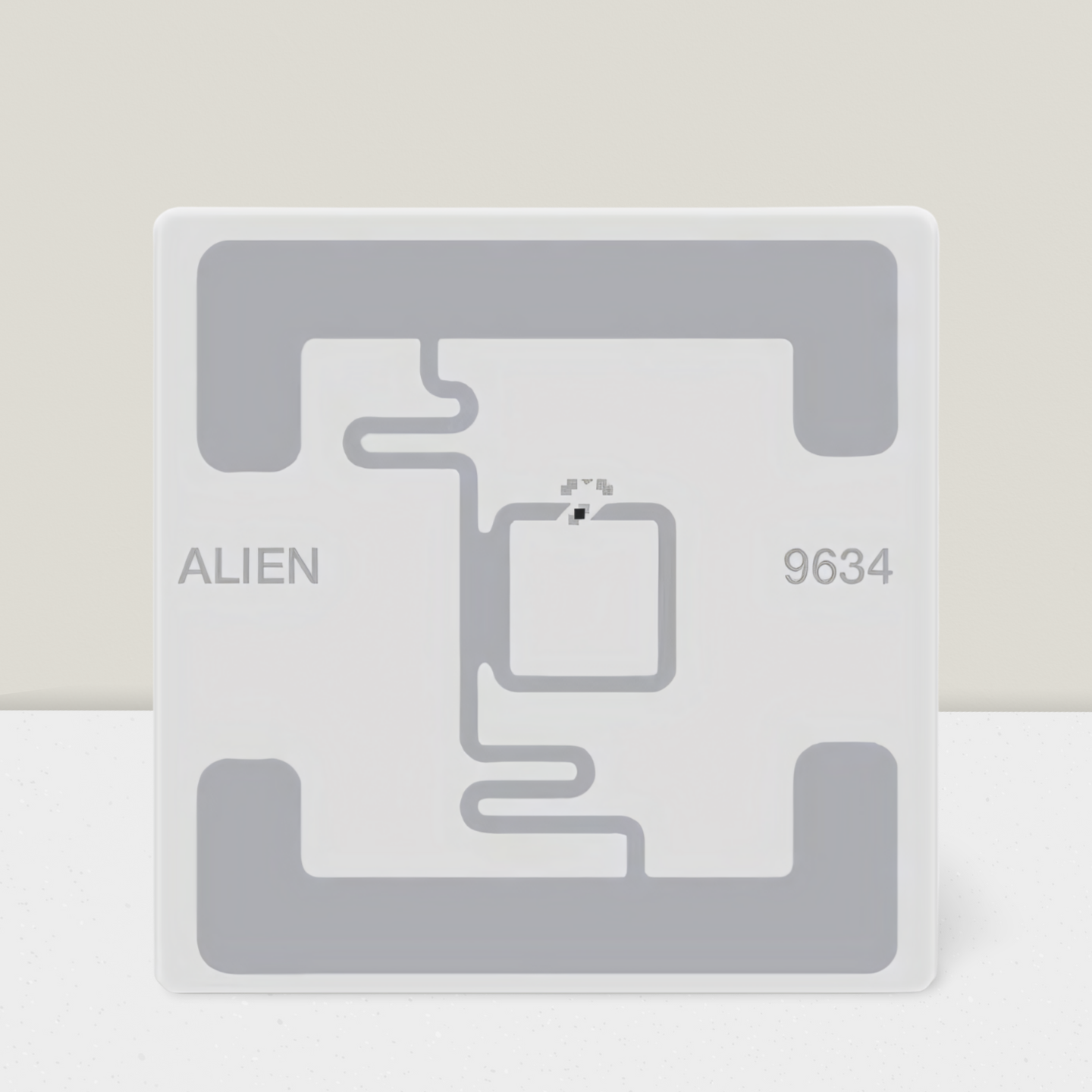 Alien 2x2 RFID sticker ALN-9634 White Wet Inlay Higgs-3 RFID TAG